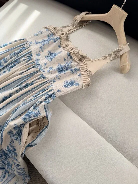 Agua by Agua Bendita Barbara Bougainvillea Midi Dress - Picture 6 of 14